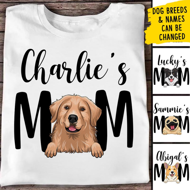 Custom Name Golden Retriever Gifts for Dog Moms - Personalized Apparel