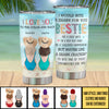 I Love You To The Ocean And Back - Gift For Bestie - Personalized Tumbler