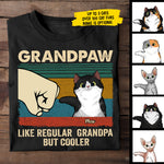 Funny Cat Grandpaw Gifts for Grandpa - Apparel