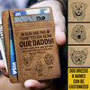 I'd Bite Him In The Nuts - Personalized Card Wallet - Gift For Dad, Gift For Father's Day