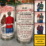 Custom Name Love Gifts for Wife - Personalized Tumbler