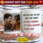 Custom Photo Romantic Couple Gifts - Personalized Mugs