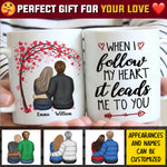 Custom Name Couple Love Gifts - Personalized Mugs