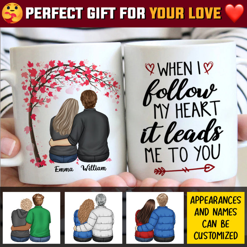 Custom Name Couple Love Gifts - Personalized Mugs