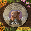 You Will Be Truly Missed - Personalized Memorial Stone, Pet Grave Marker - Upload Image, Memorial Gift, Sympathy Gift