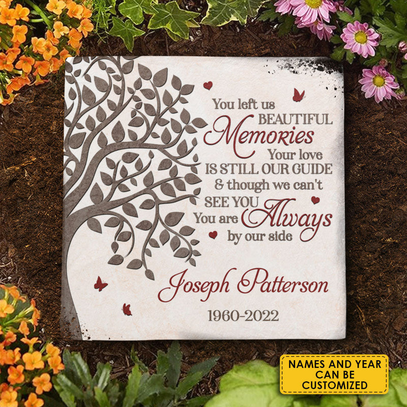Custom Name Tree of Memories Memorial Gifts - Personalized Memorial Stone