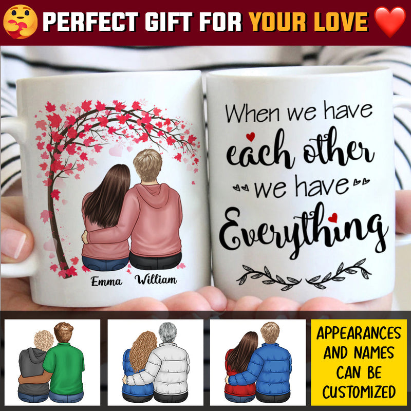 Custom Name Couple Love Gifts - Personalized Mugs