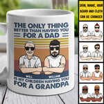 Custom Dad Grandpa Gifts - Personalized Mugs