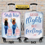 Custom Name Girls Trip Gifts for Women - Personalized Luggage Cover