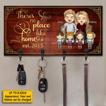 Custom Family Portrait Gifts - Personalized Key Holder