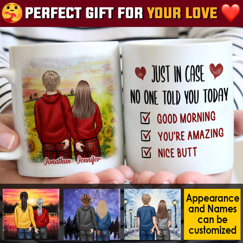 Custom Name Couple Gifts for Partners - Personalized Mugs
