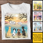 Custom Name Memorial Dog Gifts for Dog Lovers - Personalized Apparel