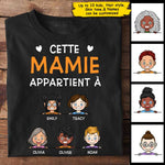 Custom Name Grandma Gifts for Grandmothers - Personalized Apparel