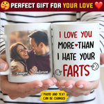 Custom Photo Funny Couple Gifts - Personalized Mugs
