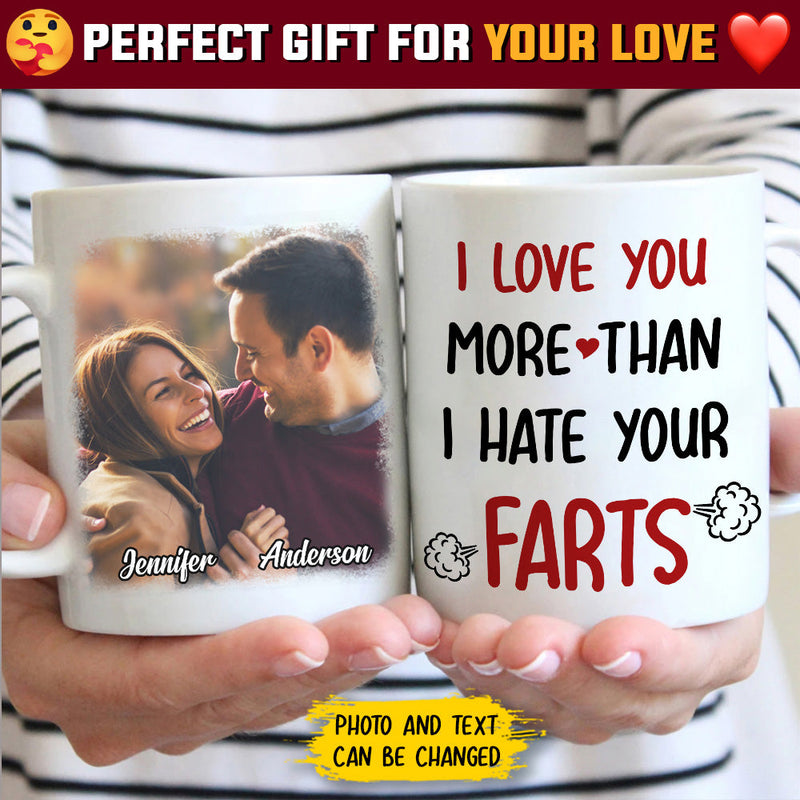 Custom Photo Funny Couple Gifts - Personalized Mugs