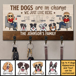 Custom Name Dog Lover Gifts - Personalized Key Holder