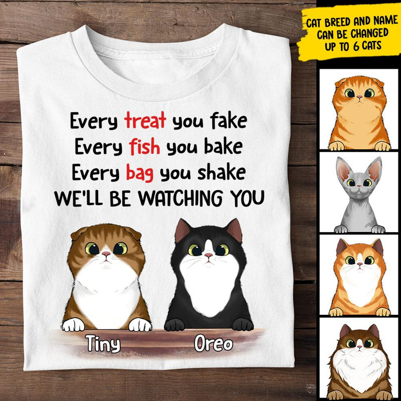 Custom Name Cat Gifts for Cat Lovers - Personalized Apparel