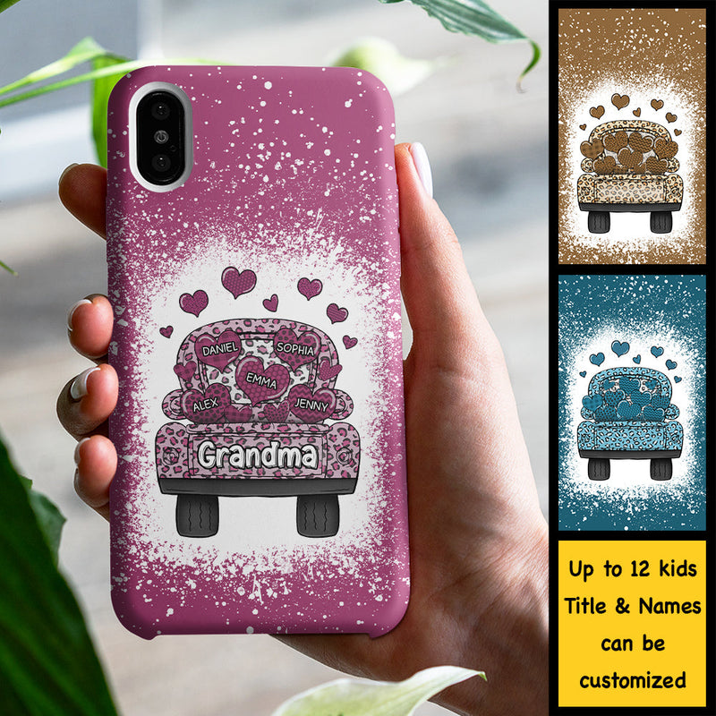 Custom Name Grandma Gifts for Grandmothers - Personalized Phone Case