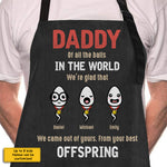 Custom Name Funny Gifts for Dad - Personalized Apron