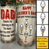 Dear Dad From Your Fasted Sperms - Personalized Tumbler - Gift For Dad, Gift For Father's Day