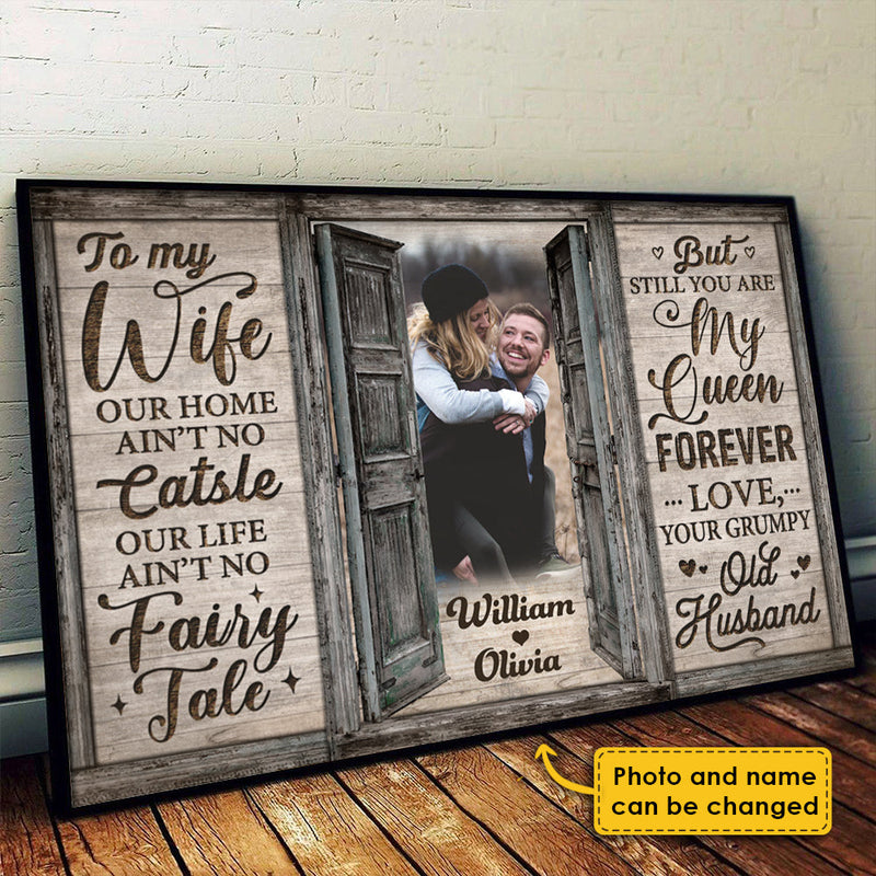 Custom Photo Wife Gifts - Personalized Poster