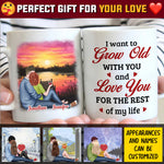 Custom Name Romantic Couple Gifts - Personalized Mugs