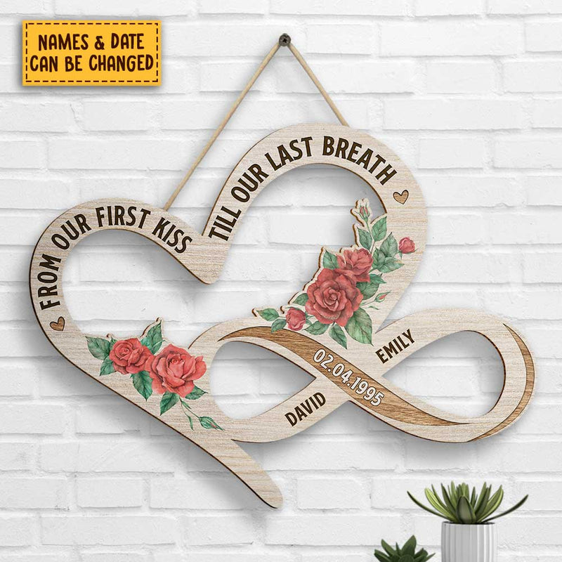 I Wanna Stay Next To You - Personalized Shaped Wood Sign - Gift For Couples, Husband Wife