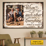 Custom Photo Couple Love Gifts - Personalized Poster