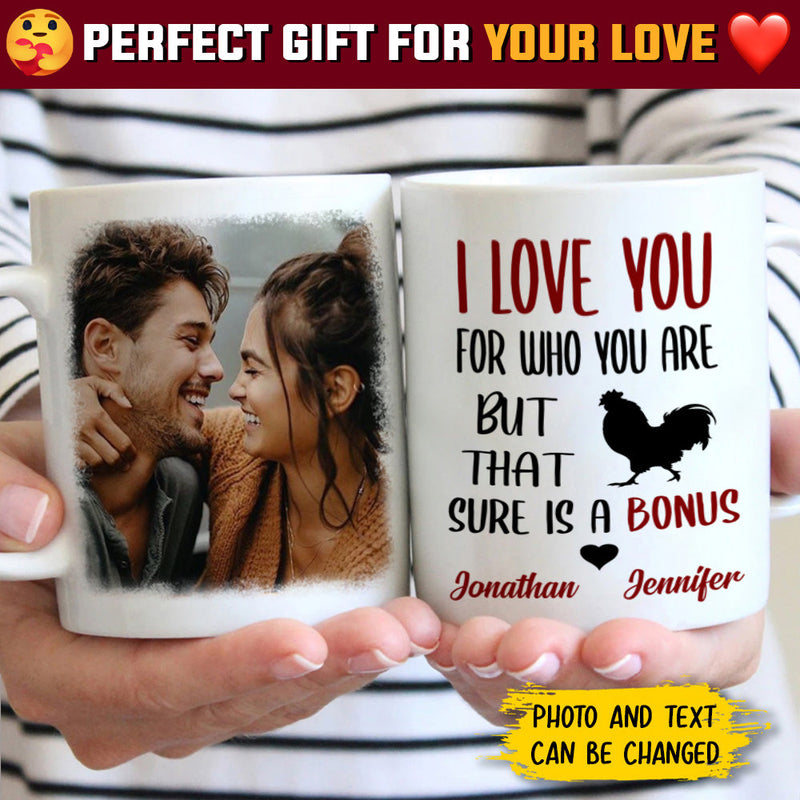 Custom Photo Funny Couple Gifts - Personalized Mugs