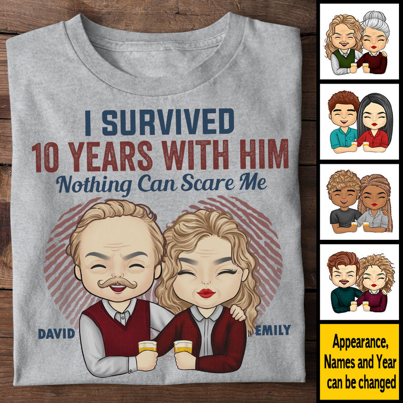 Custom Funny Anniversary Couple Gifts - Personalized Apparel