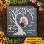 Custom Photo Memorial Tree Decor - Personalized Memorial Stone