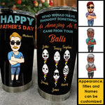 Custom Name Father's Day Gifts for Dad - Personalized Tumbler