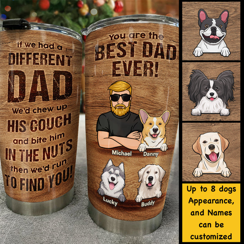 We'd Run To Find You - Personalized Tumbler - Gift For Dad