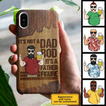 Custom Name Funny Dad Bod Gifts for Fathers - Personalized Phone Case