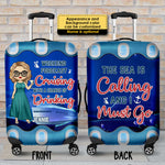 Custom Name Cruise Travel Gifts - Personalized Luggage Cover
