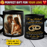 Custom Photo Husband Anniversary Gifts - Personalized Mugs