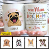 Best Dog Mom Ever - Funny Personalized Dog Mug