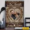 My Favorite Place In All The World Is Next To You - Upload Image, Gift For Couples - Personalized Vertical Poster