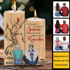 It's Hard To Forget You - Personalized Candle Holder - Memorial Gift, Sympathy Gift