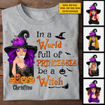 Custom Name Halloween Witch Gifts for Women - Personalized Apparel