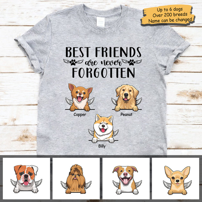 Custom Name Pet Memorial Gifts for Dog Lovers - Personalized Apparel