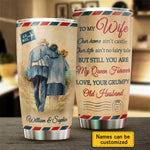 Custom Name Wife Gifts from Husband - Personalized Tumbler