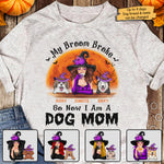 Custom Name Halloween Dog Mom Gifts for Women - Personalized Apparel