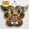 You Were My Favorite Hello And My Hardest Goodbye - Upload Image - Personalized Shaped Wood Sign