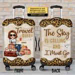Custom Name Travel Queen Gifts for Women - Personalized Luggage Cover