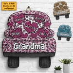 Custom Name Grandma Family Gifts - Personalized Wood Sign