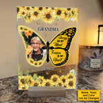 Custom Photo Memorial Grandma Gifts - Personalized Acrylic Plaque