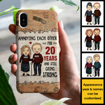 Custom Name Anniversary Gifts for Couples - Personalized Phone Case