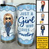 She Lived Happily Ever After - Personalized Tumbler - Gift For Bestie