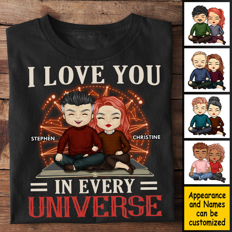 Custom Name Romantic Couple Gifts - Personalized Apparel